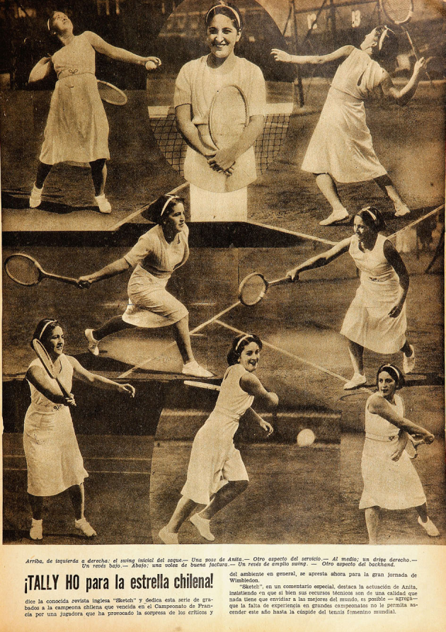 ¡TALLY HO para la estrella chilena!