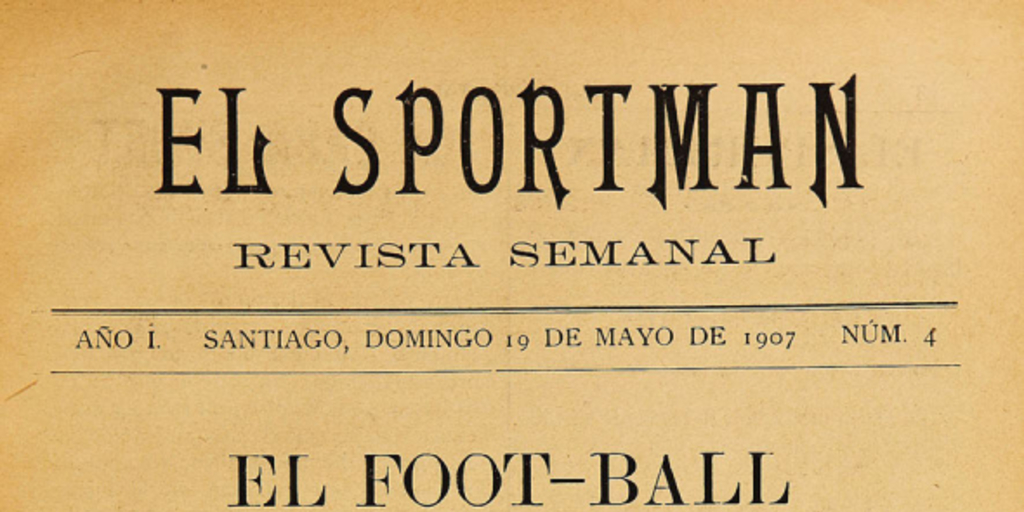 El Foot-Ball. I, II y III
