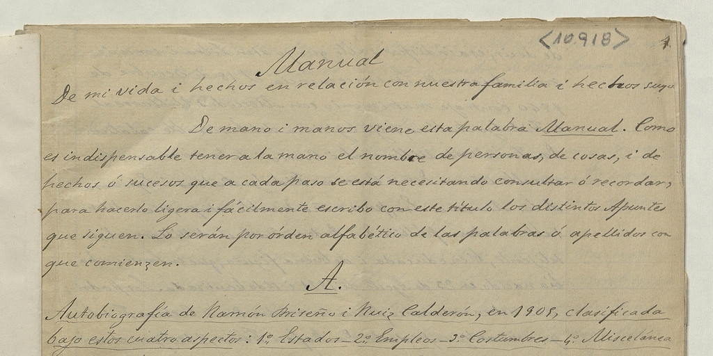 Autobiografía de Ramón Briseño