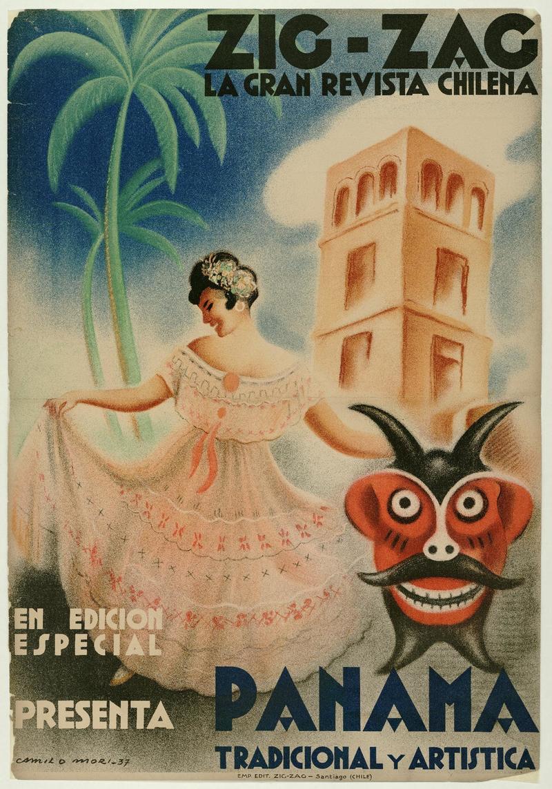 Zig-Zag la gran revista chilena (afiche) Zig-Zag la gran revista chilena (afiche)