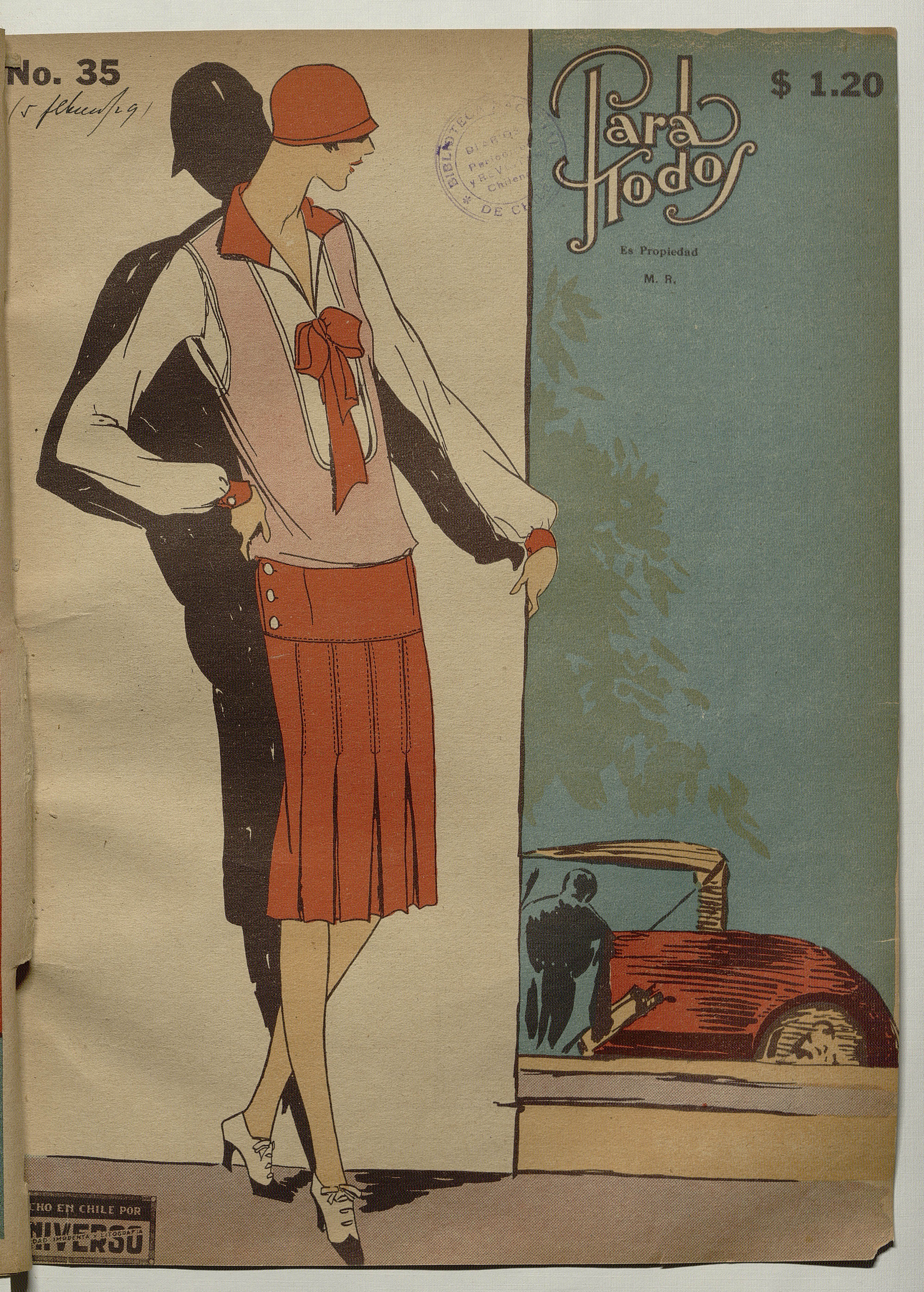 Para todos. Año II, número 35, 5 de febrero de 1929