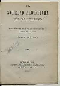 La Sociedad Protectora de Santiago