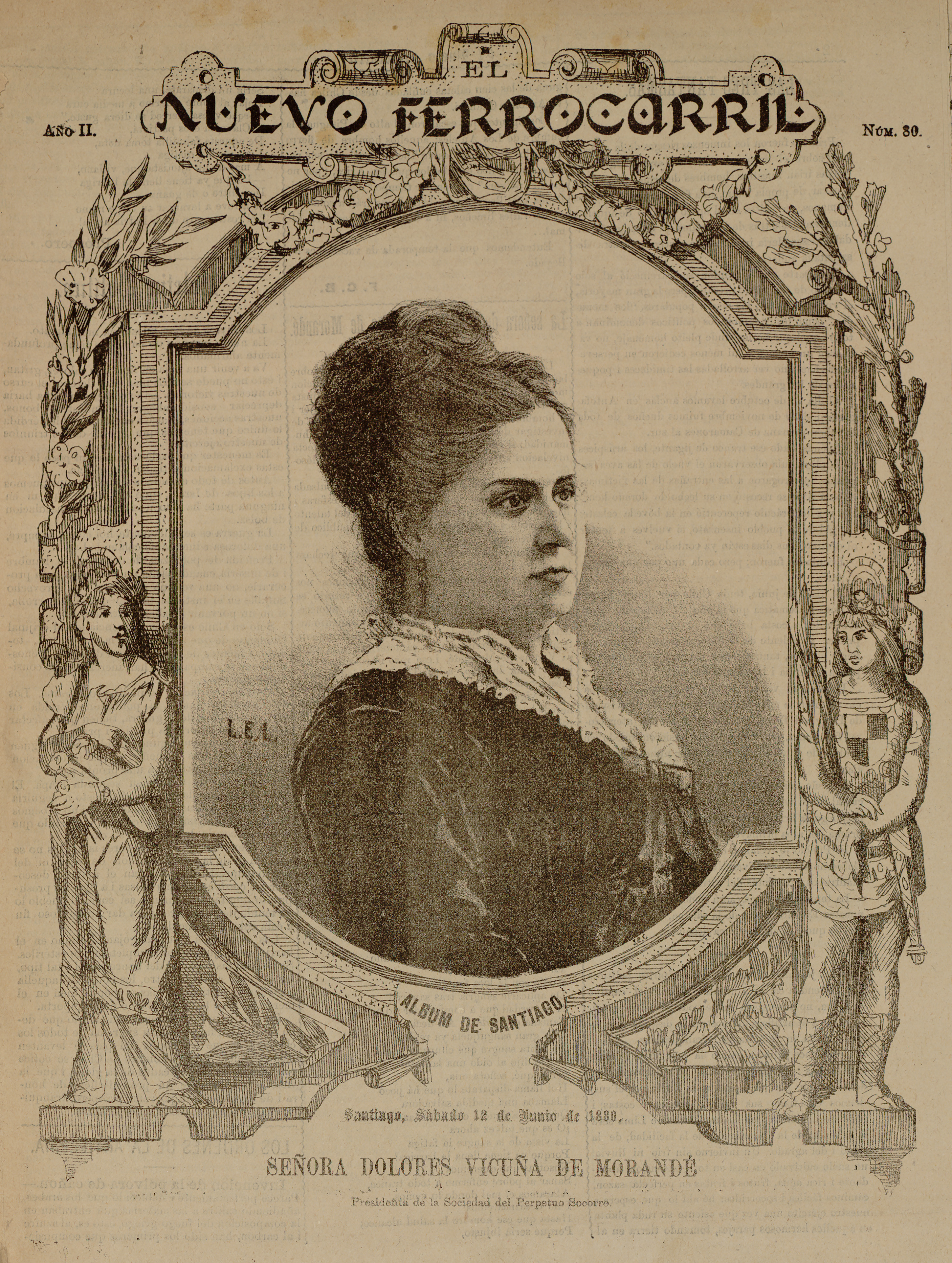 Señora Dolores Vicuña de Morandé