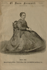 Señora doña Magdalena Vicuña de Subercaseaux