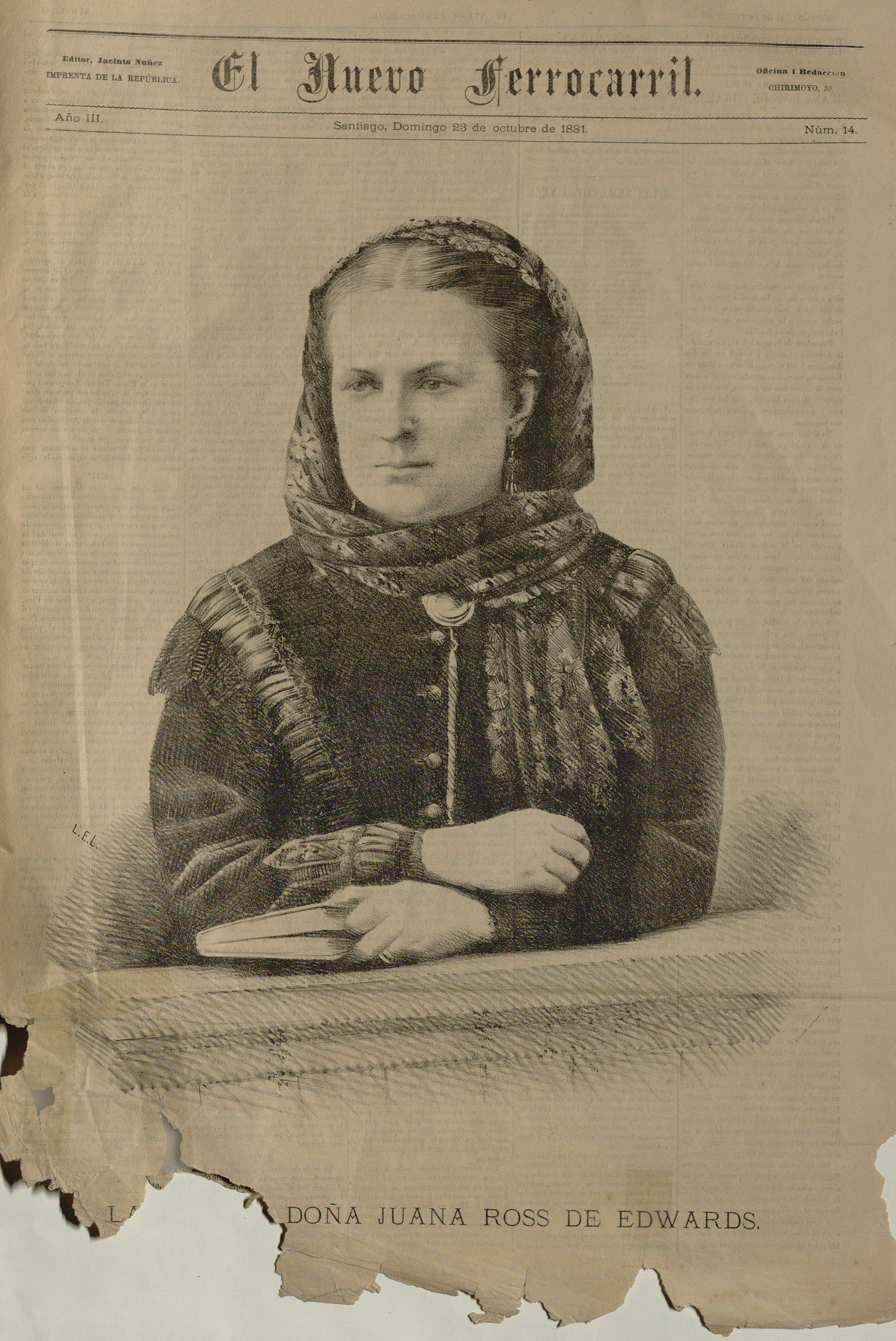 La señora doña Juana Ross de Edwards
