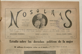 Memoria presentada por la presidenta de la U.F.CH. señora Delia Ducoing de Arrate