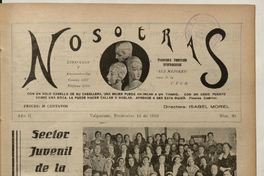 Memoria Anual de la U.F.CH. leída por su presidenta en la Asamblea del 27 de octubre de 1932
