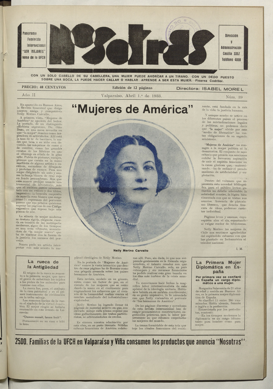 “Mujeres de América”