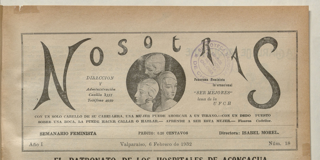 Estatutos de la U. F. Ch. aprobados por decreto No. 773 de 9 de abril de 1931