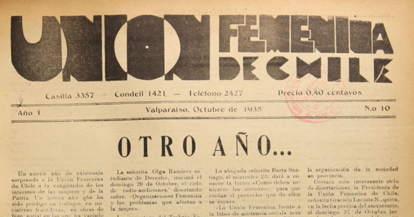 A través de las últimas elecciones. El Partido Nacional de Mujeres