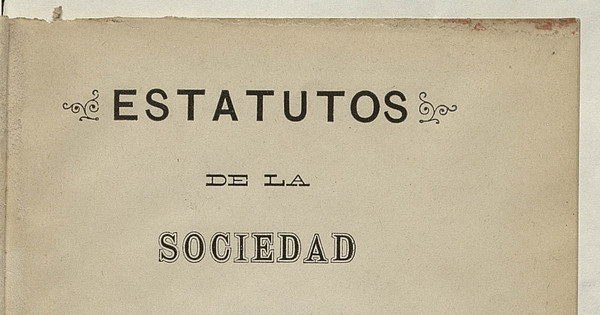 Estatutos de la Sociedad Obreras Católicas