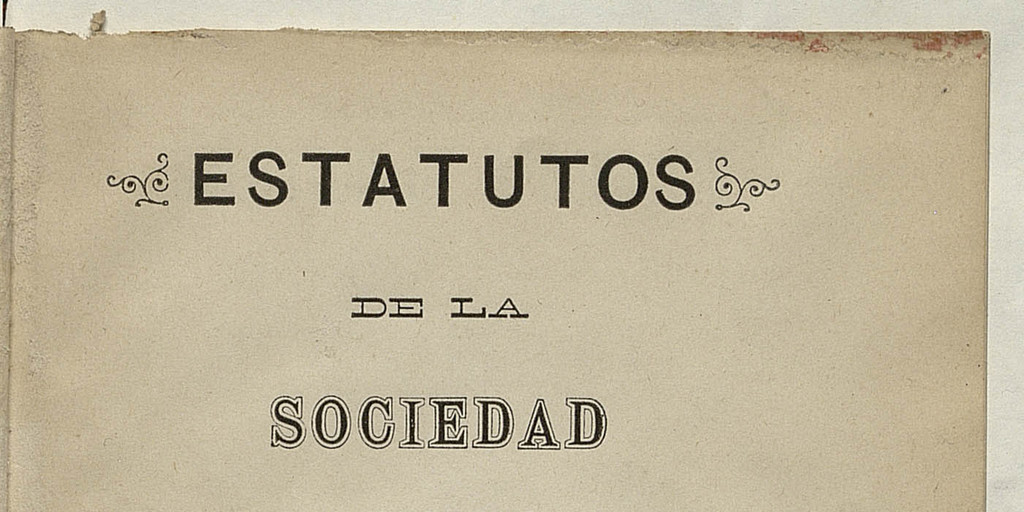 Estatutos de la Sociedad Obreras Católicas