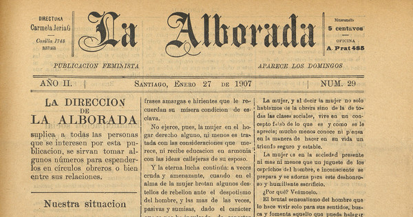 Emancipación social de la mujer