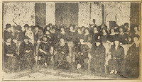 Grupo de socias de la Unión Patriótica de las Mujeres de Chile