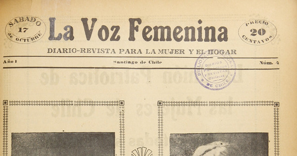 La importante asamblea que celebró la Unión Patriótica de las Mujeres de Chile en Chillán