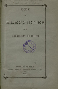 Lei de elecciones de la República de Chile
