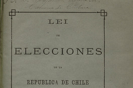 Lei de elecciones de la República de Chile