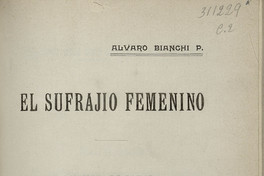 El sufrajio femenino