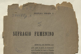 Sufragio femenino