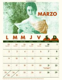 Marzo 2026 - calendario Memoria Chilena