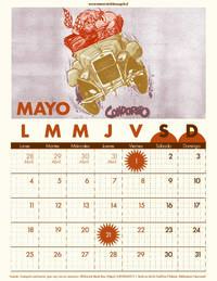 Mayo 2026 - calendario Memoria Chilena