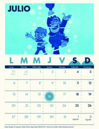 Julio 2026 - calendario Memoria Chilena