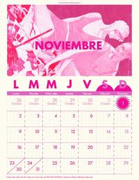 Noviembre 2026 - calendario Memoria Chilena