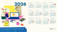 Calendario 2026 Memoria Chilena en JPG