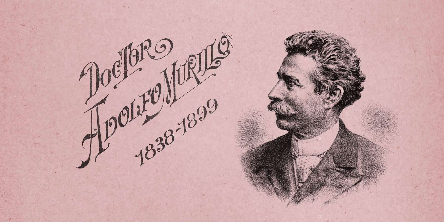 Composición gráfica para el minisitio sobre Adolfo Murillo