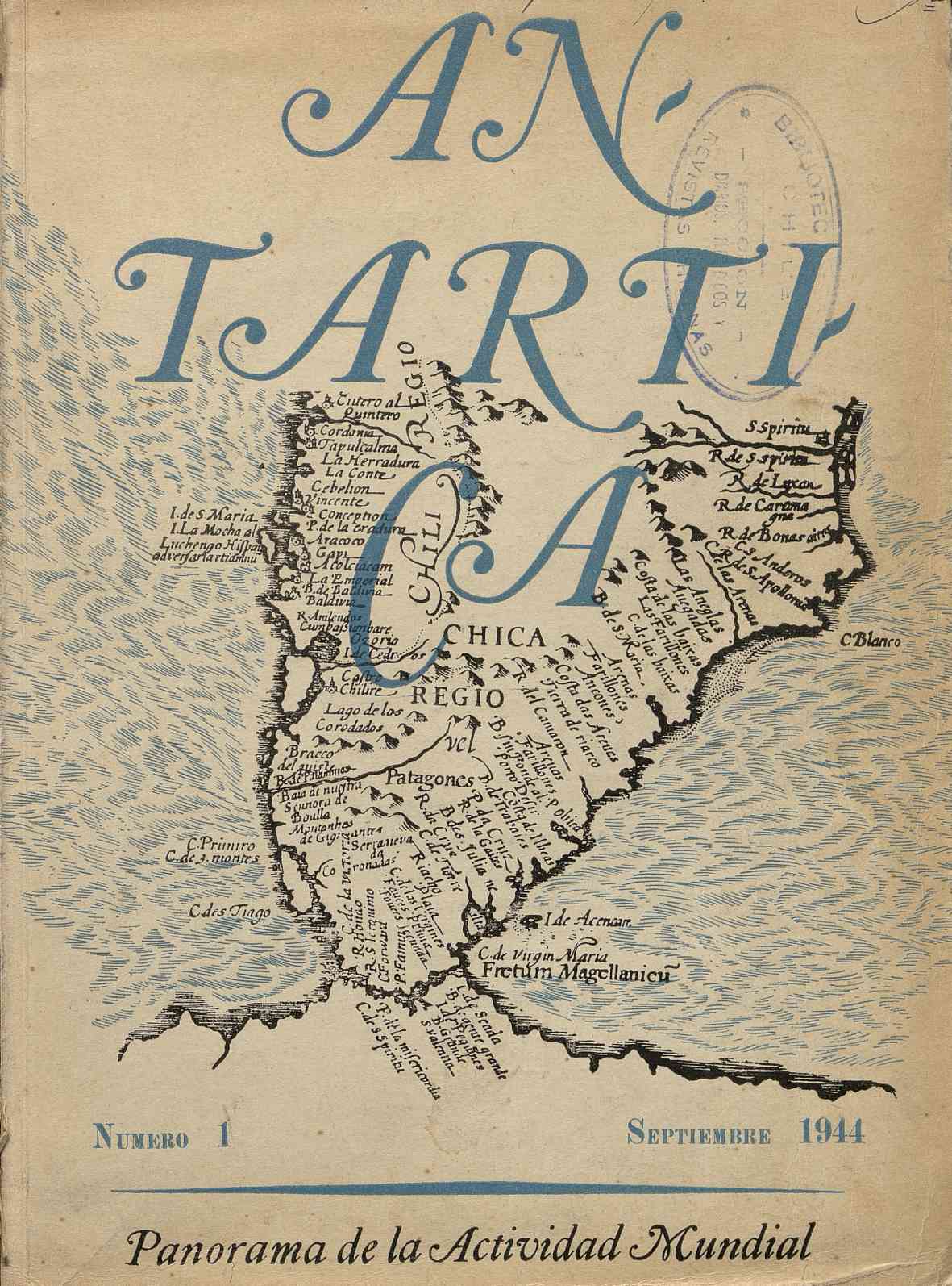 Antártica. Número 1, septiembre de 1944 Antártica. Número 1, septiembre de 1944