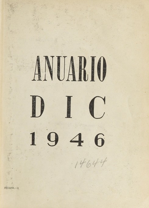 Anuario DIC 1946 Anuario DIC 1946