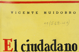 El ciudadano del olvido : 1924-1934