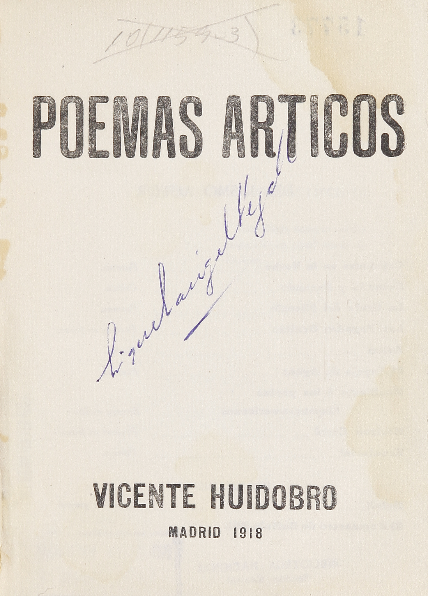 Poemas árticos