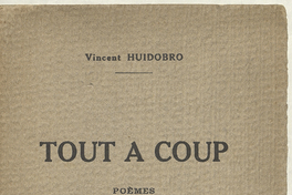 Tout á coup
