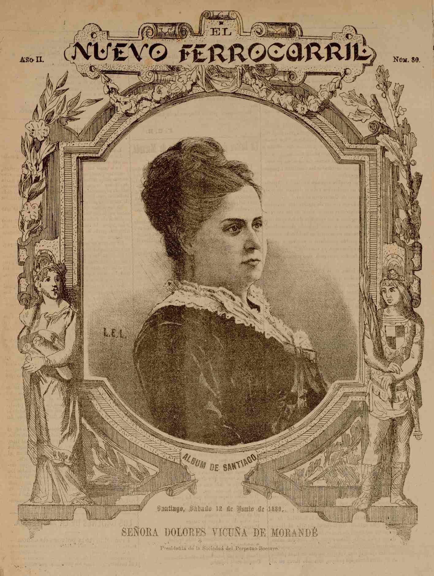 Señora Dolores Vicuña de Morandé Señora Dolores Vicuña de Morandé
