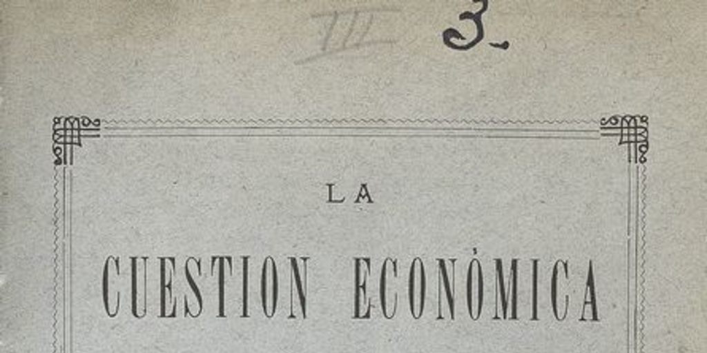 La cuestión económica: cartas relativas a la materia. Santiago:   Impr. de la Unión,   1886, 166 p.