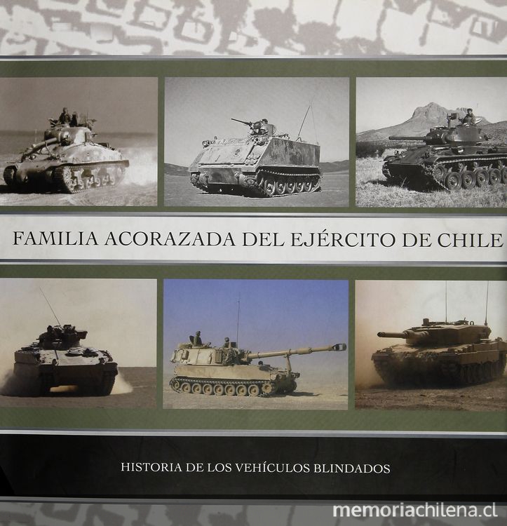 Familia acorazada del Ejército de Chile: historia de los vehículos blindados del ejército (1936-2009). Santiago de Chile, Ejército de Chile, 2009.