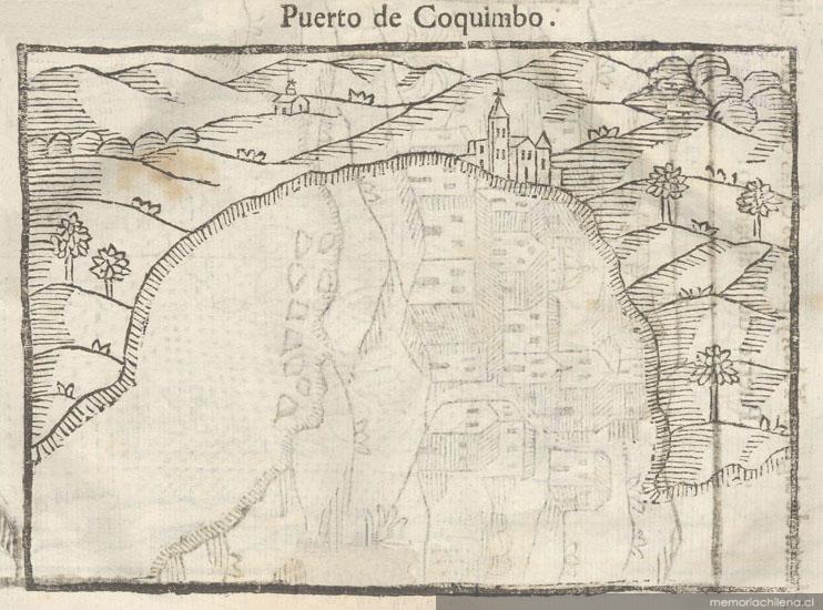 Puerto de Coquimbo hacia 1646