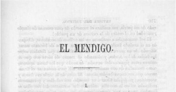 El mendigo