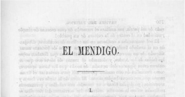 El mendigo