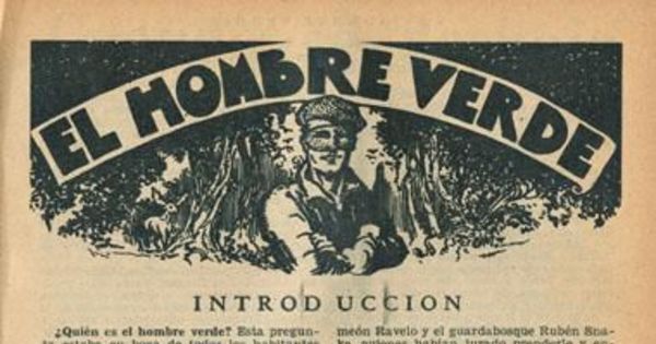 El hombre verde