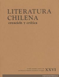 Literatura chilena, creación y crítica