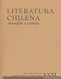 Literatura chilena, creación y crítica