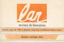 Lar : revista de literatura