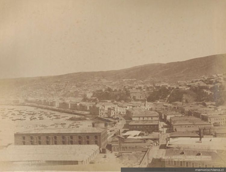 Vista general desde el cerro Artillería