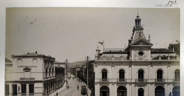 Calle Blanco y Cuartel General de Bomberos