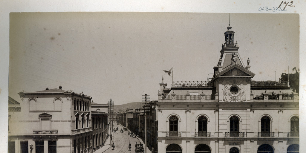 Calle Blanco y Cuartel General de Bomberos