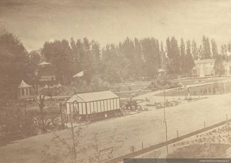 Vista parcial de la Exposición, hacia 1875