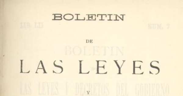 Ley de inhumación de cadáveres : 2 de agosto, 1883