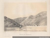 Finca de Chañaral, hacia 1850